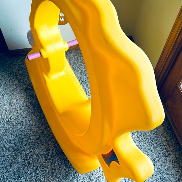 Step 2 Rocking Yellow Angel Fish Rocker Toddler Ride On - Rare Vintage - Picture 5 of 14